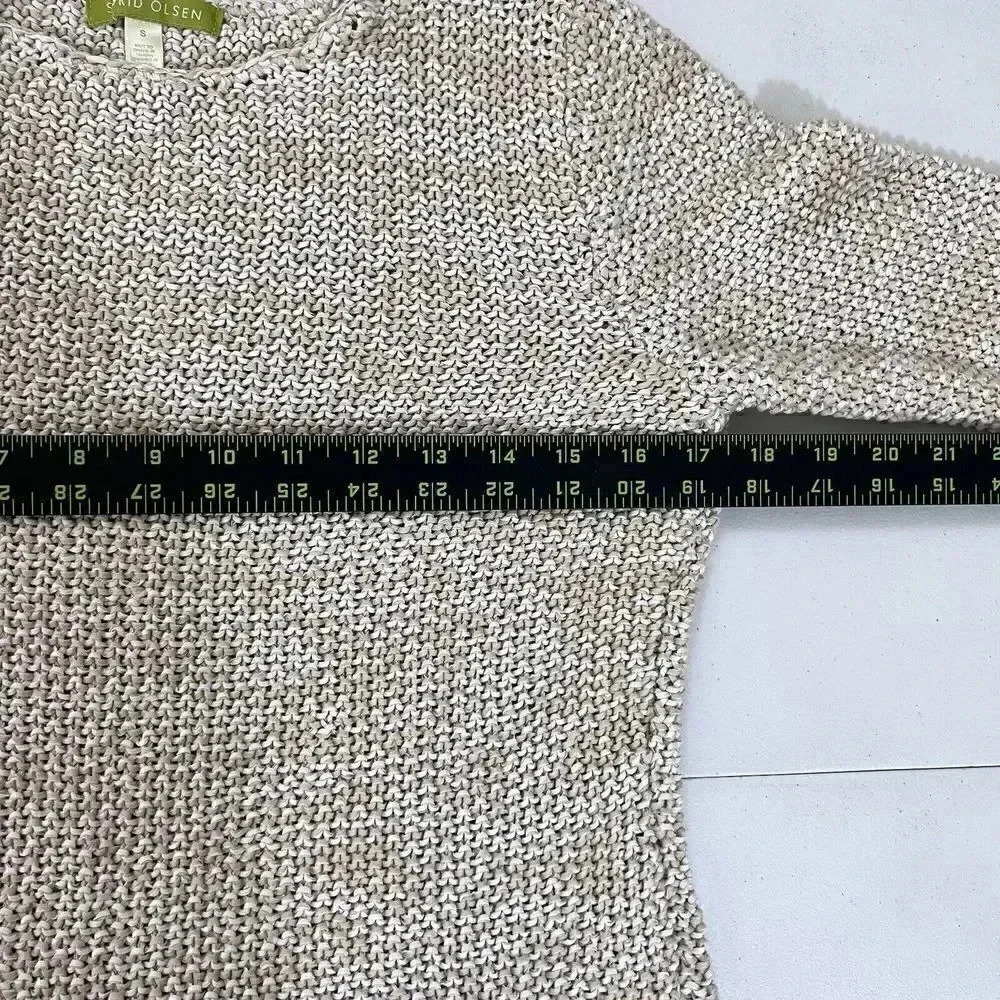 Sigrid Olsen Womens Sweater Size S Pullover Chunky Knit - Picture 10 of 11